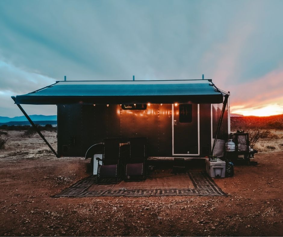 cargo trailer camper