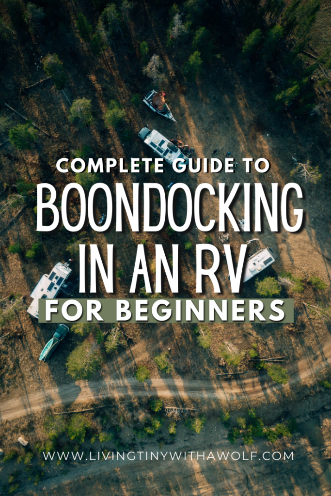 Complete Guide Boondocking in an RV for Beginners