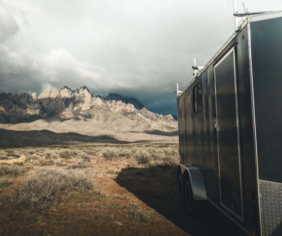 cargo trailer camper