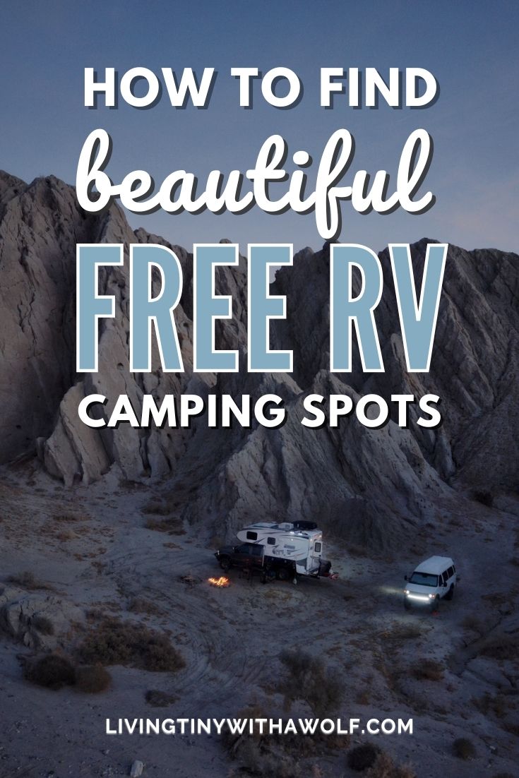 How Full-Time RVers Find Beautiful + Free RV Camping in the US