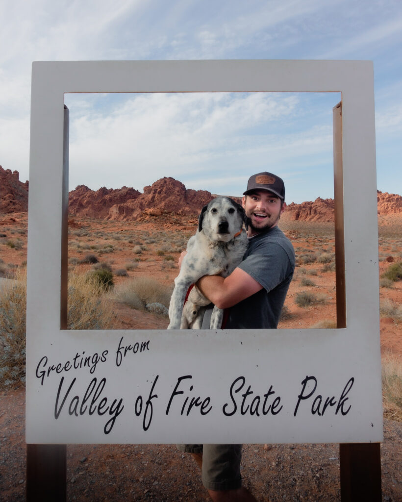 are dogs allowed in valley of fire state park