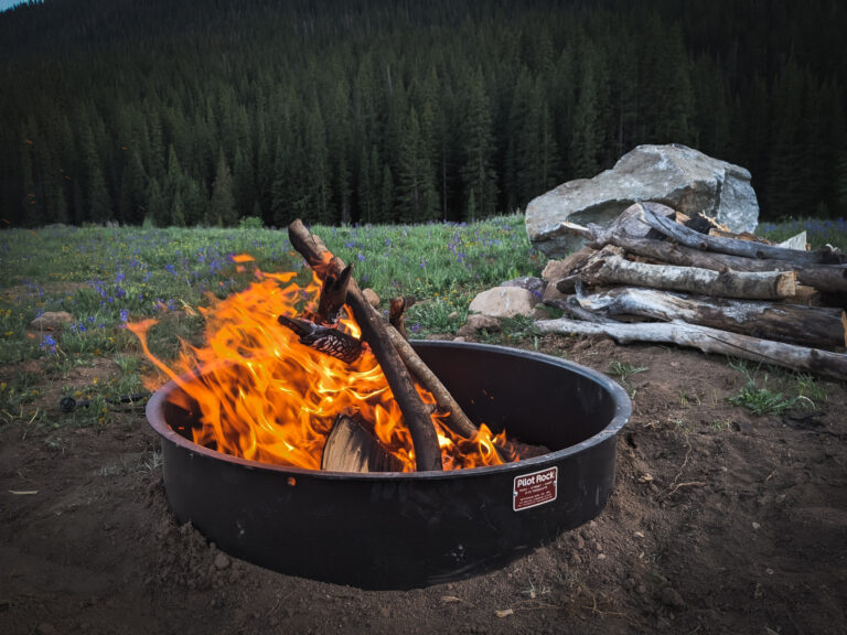Washington Gulch Campfire Crested Butte