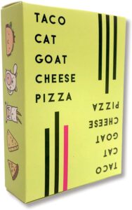 Taco Cat Goat Cheese Pizza RV Games Kids