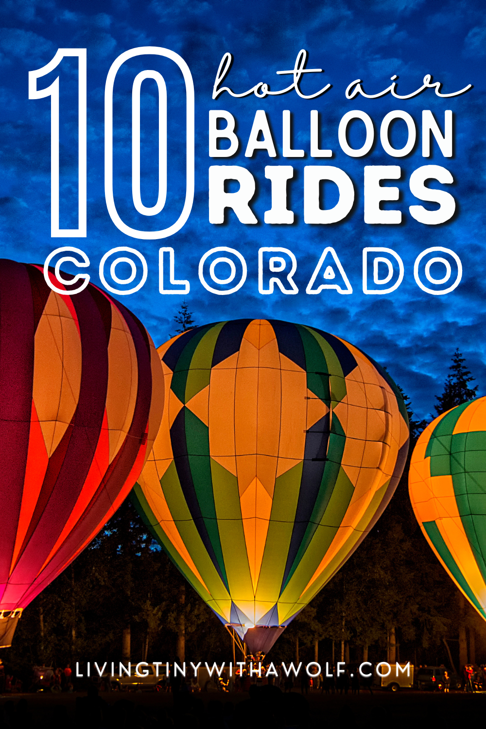 10 Unforgettable Colorado Hot Air Balloon Rides + Festivals in 2023